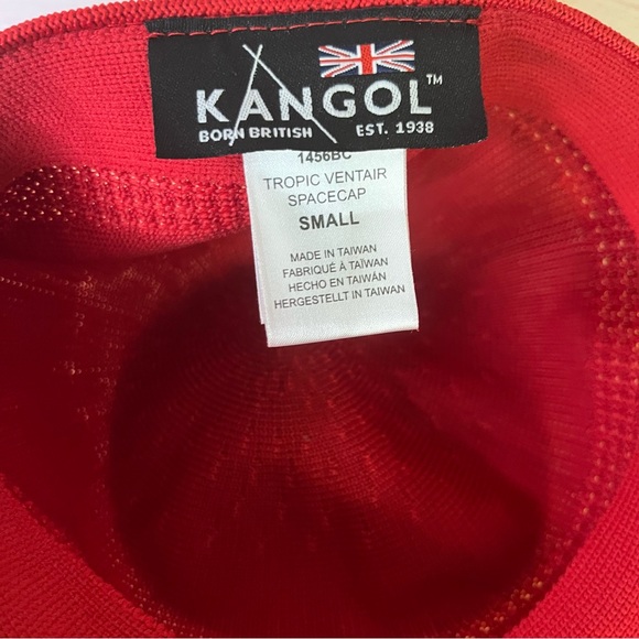 Kangol Red‎ Tropic Ventair Space Cap Size Small - Picture 2 of 10